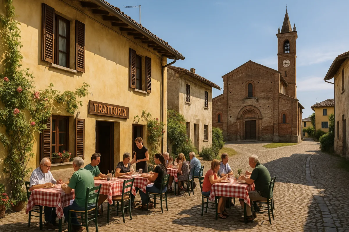 Quali sono i paesini del Pavese dove mangiare bene? Le trattorie amate dai residenti