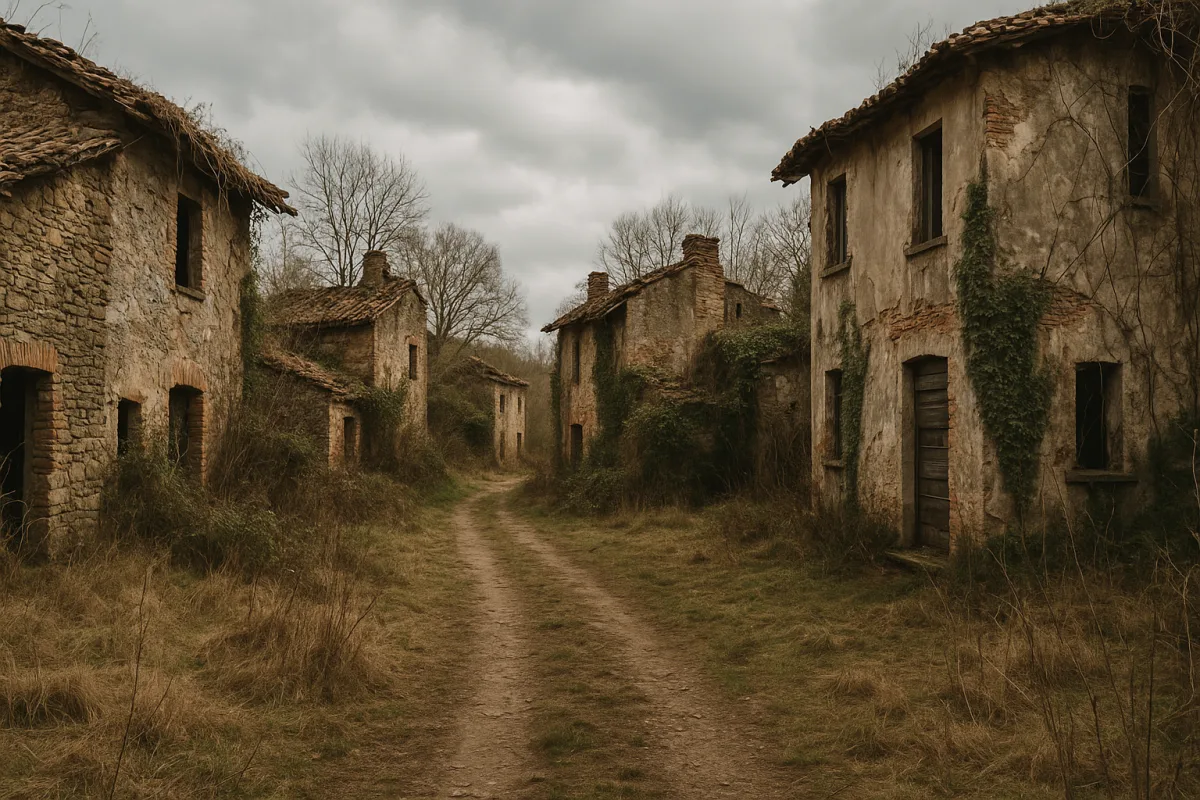 Esistono borghi fantasma nella provincia di Pavia? Il mistero dei villaggi abbandonati