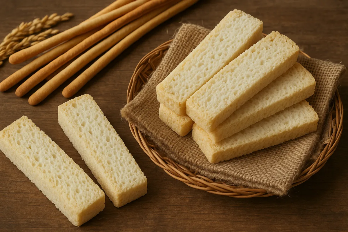 Pane di riso nella tradizione lomellina: differenze e curiosità rispetto ai grissini comuni