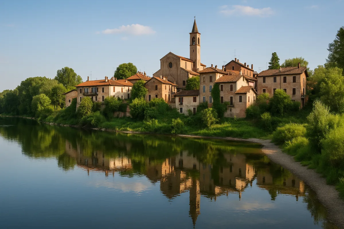 Borghi fluviali tra Pavia e Ticino: passeggiate panoramiche e natura intatta