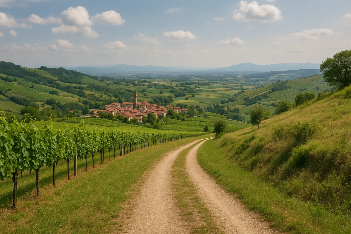 Qual è la passeggiata panoramica più apprezzata dell’Oltrepò Pavese? Vedute spettacolari senza salita impegnativa