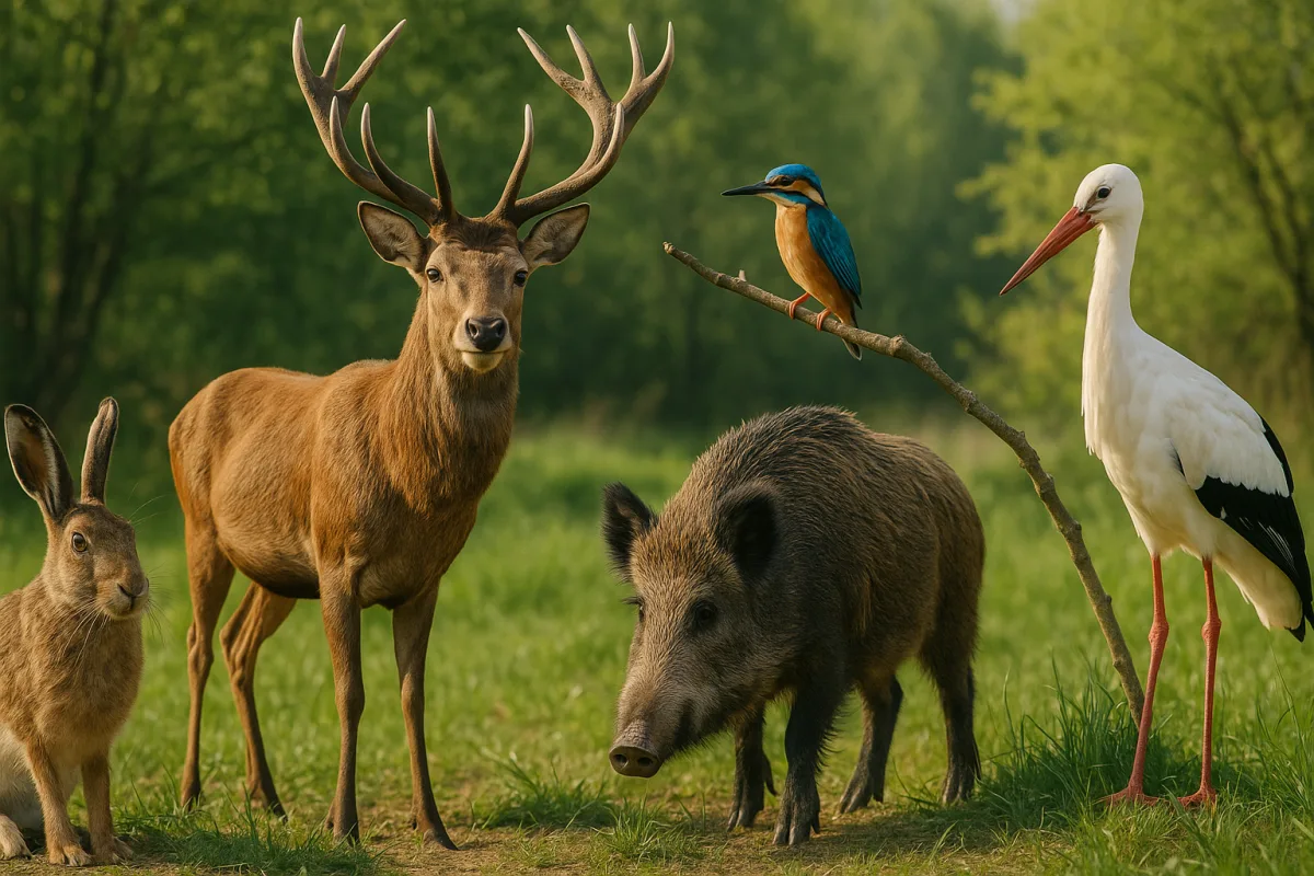 Quali animali selvatici si possono incontrare nei parchi della Lomellina? Un’esperienza emozionante senza rischi