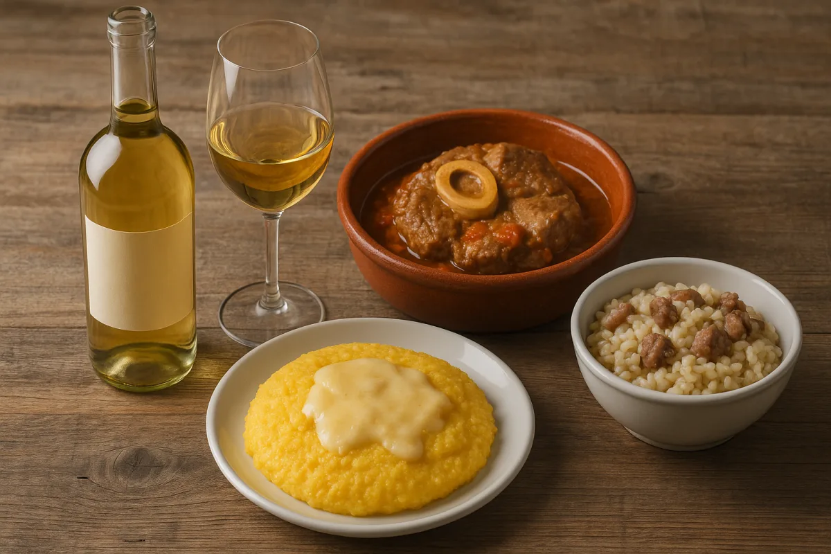 Cosa bere con i piatti tipici della Lombardia sud-occidentale? Gli abbinamenti consigliati dai sommelier